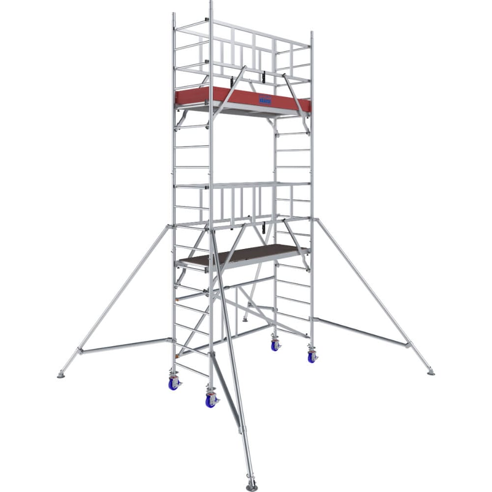 Scaffolding access equipment at a construction site